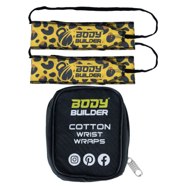 Body Builder Cotton Wrist Wraps