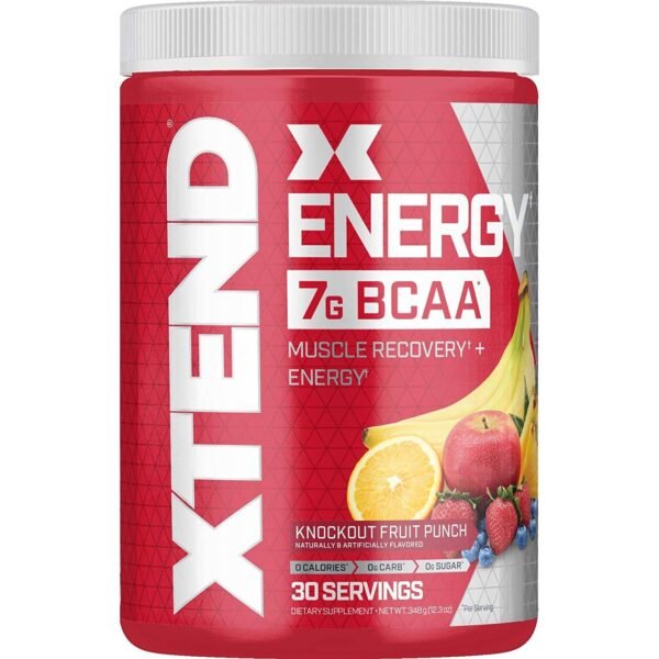 Xtend Energy BCAAs, Fruit Punch, 30 Serving