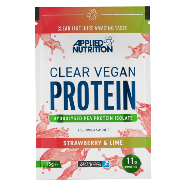 Applied Nutrition Clear Vegan Protein Sachet, Strawberry Lime, 1 Sachet