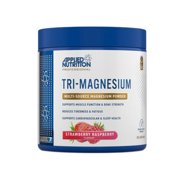 Applied Nutrition tri-magnesium Powder, Strawberry & Raspberry, 200 Gm