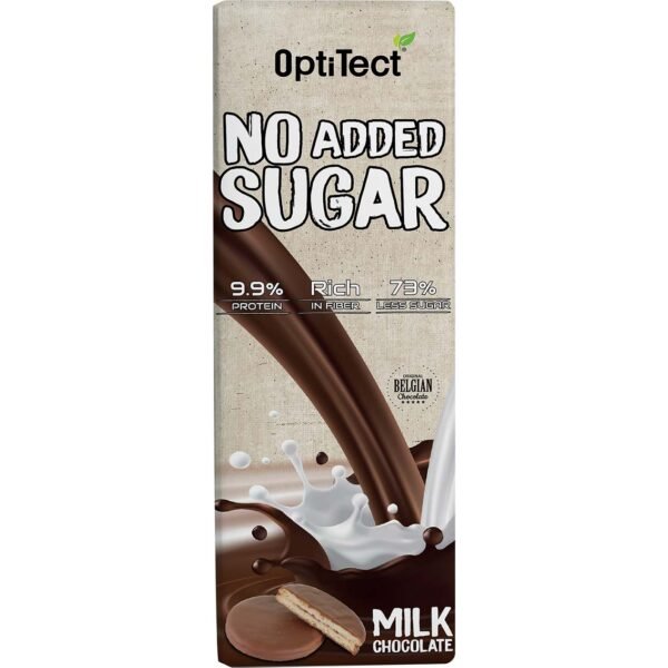 Optitect No Added Sugar Cookies, Milk Chocolate, Low in Calories