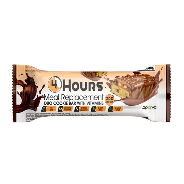 Laperva 4 Hours Meal Replacement Duo Cookie Bar With Vitamin