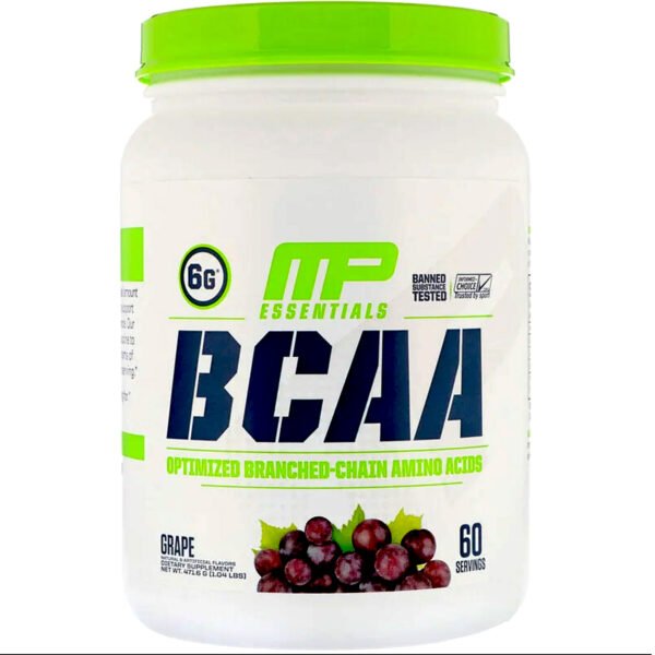 MusclePharm Essentials BCAA, Supports Lean Mass Growth