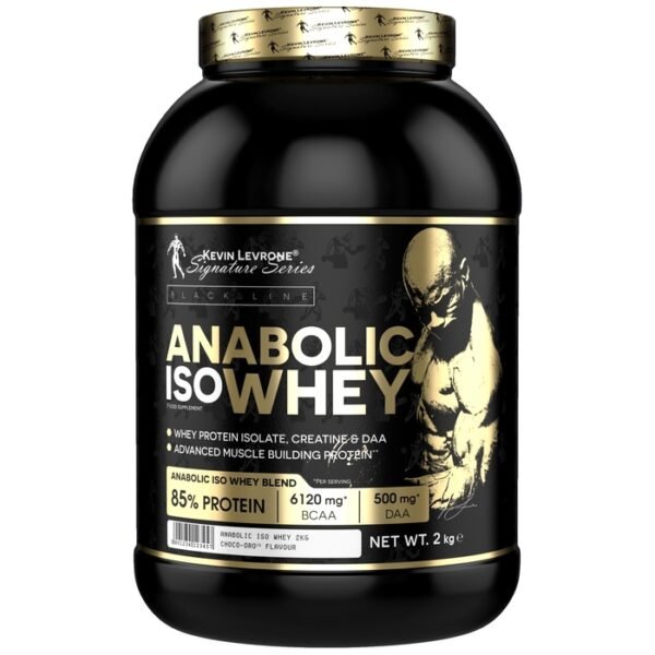 Kevin Levrone Anabolic Iso Whey, Chocolate, 2 KG, 85% Protein, Advanced Muscle building Protein