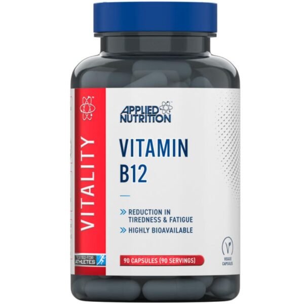 Applied Nutrition Vitamin B12, 90 Tablets, 1000 mcg, Halal Certified Product