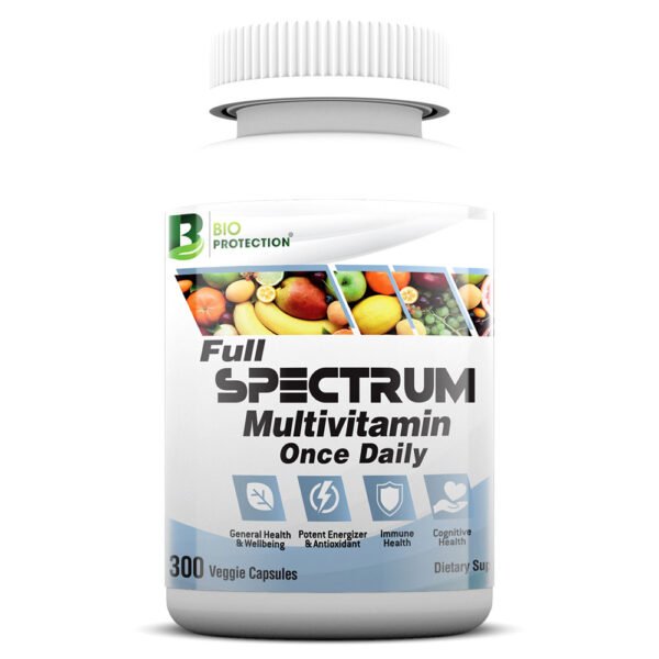 Bio Protection Full Spectrum Multivitamin, 300 Veggie Capsules, General Health & Wellbeing