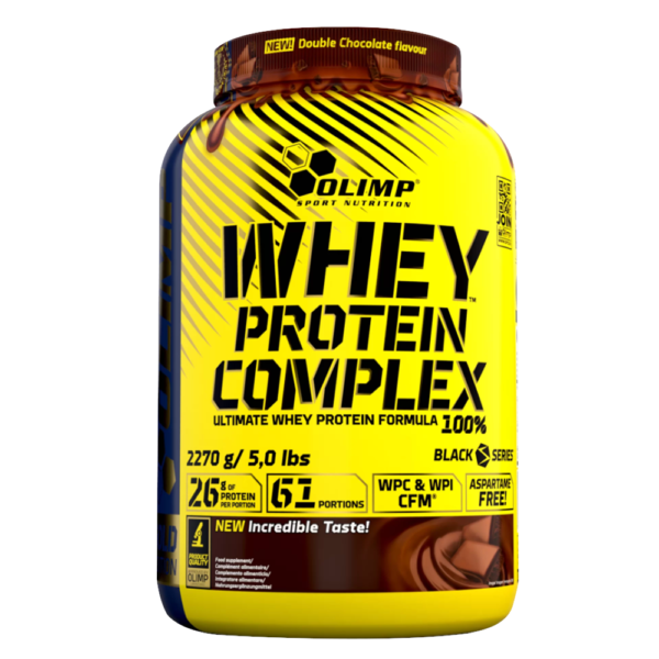 Olimp Sport Nutrition Whey Protein Complex Gold, Double Chocolate, 5 LB